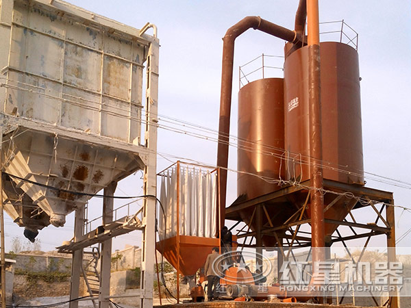 HGM德版超细磨粉机现场 HGM德版超细磨粉机现场